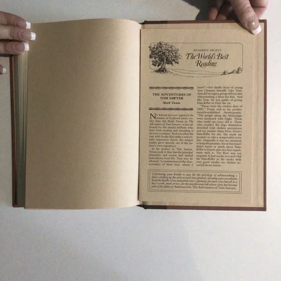 Tom Sawyer by Mark Twain Hardcover Book - Picture 12 of 14